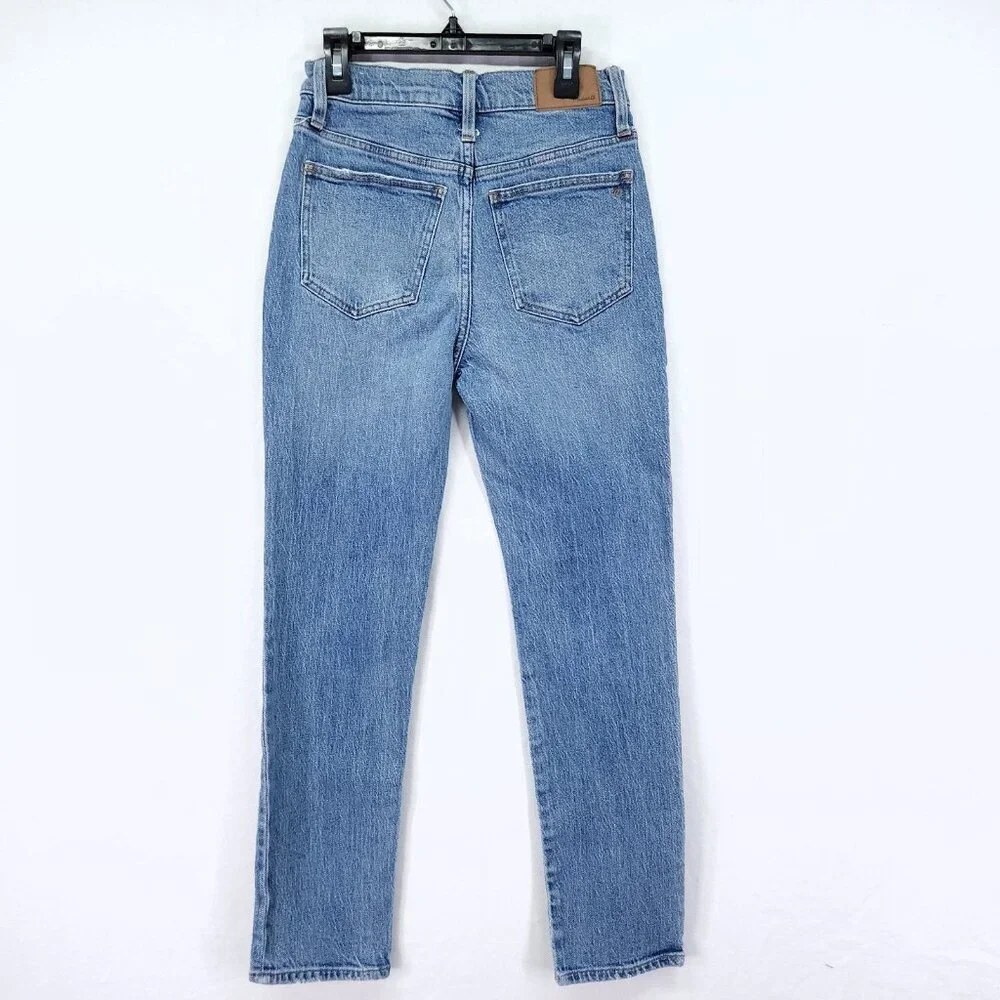 Madewell The Perfect Vintage Jeans Women's Size 23 Straight Leg - Picture 2 of 14